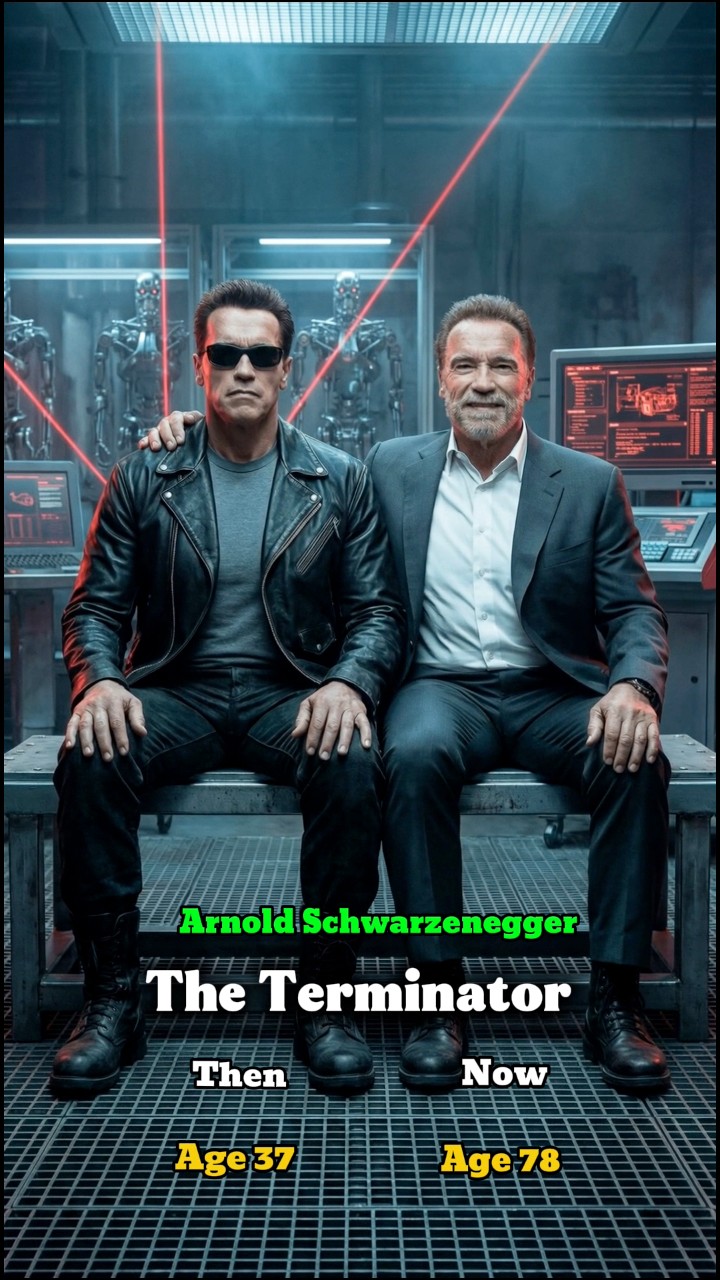 Timeless Icons - The Terminator Cast: Then and Now 🤖🔥... | Facebook