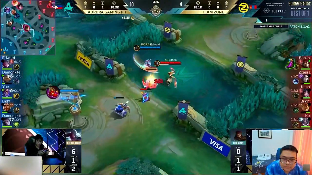 M7 World Champions Swiss Stage Round-3 🇵🇭 Rora Vs Team Zone🇲🇳 Bo-1 ...