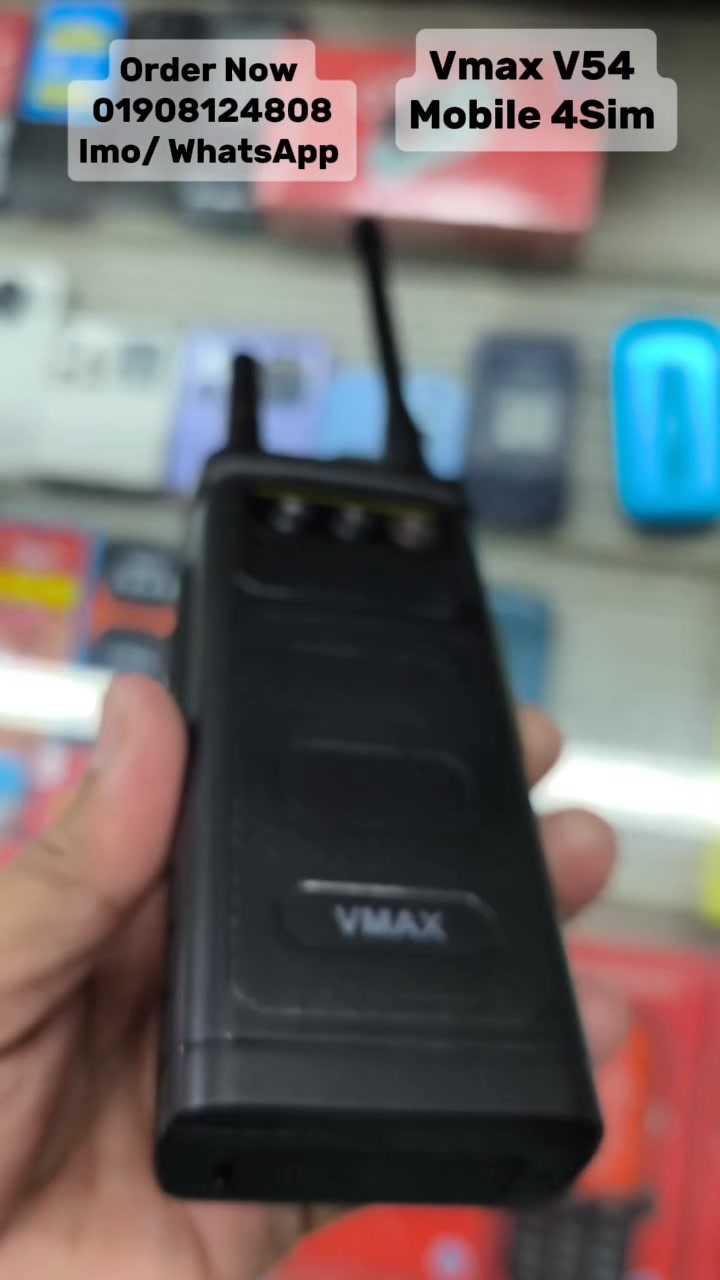 Vmax V54 Mobile 4Sim Dual Antina 6200 Mah Big Battery New Intact Box ...