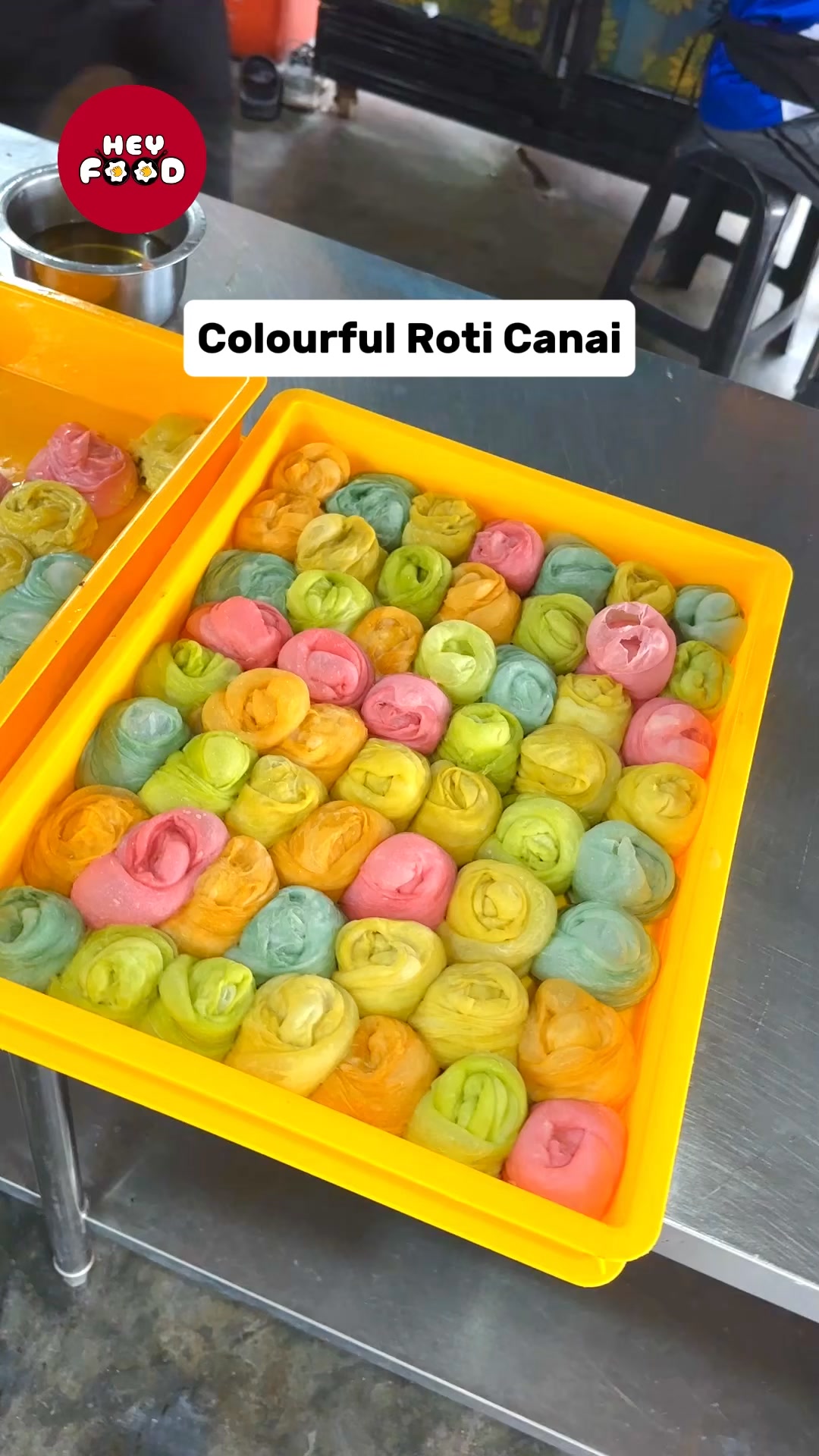 Spotted Colourful Roti Canai!📍Warung Dimyati Roti Canai Pelangi, Lot ...