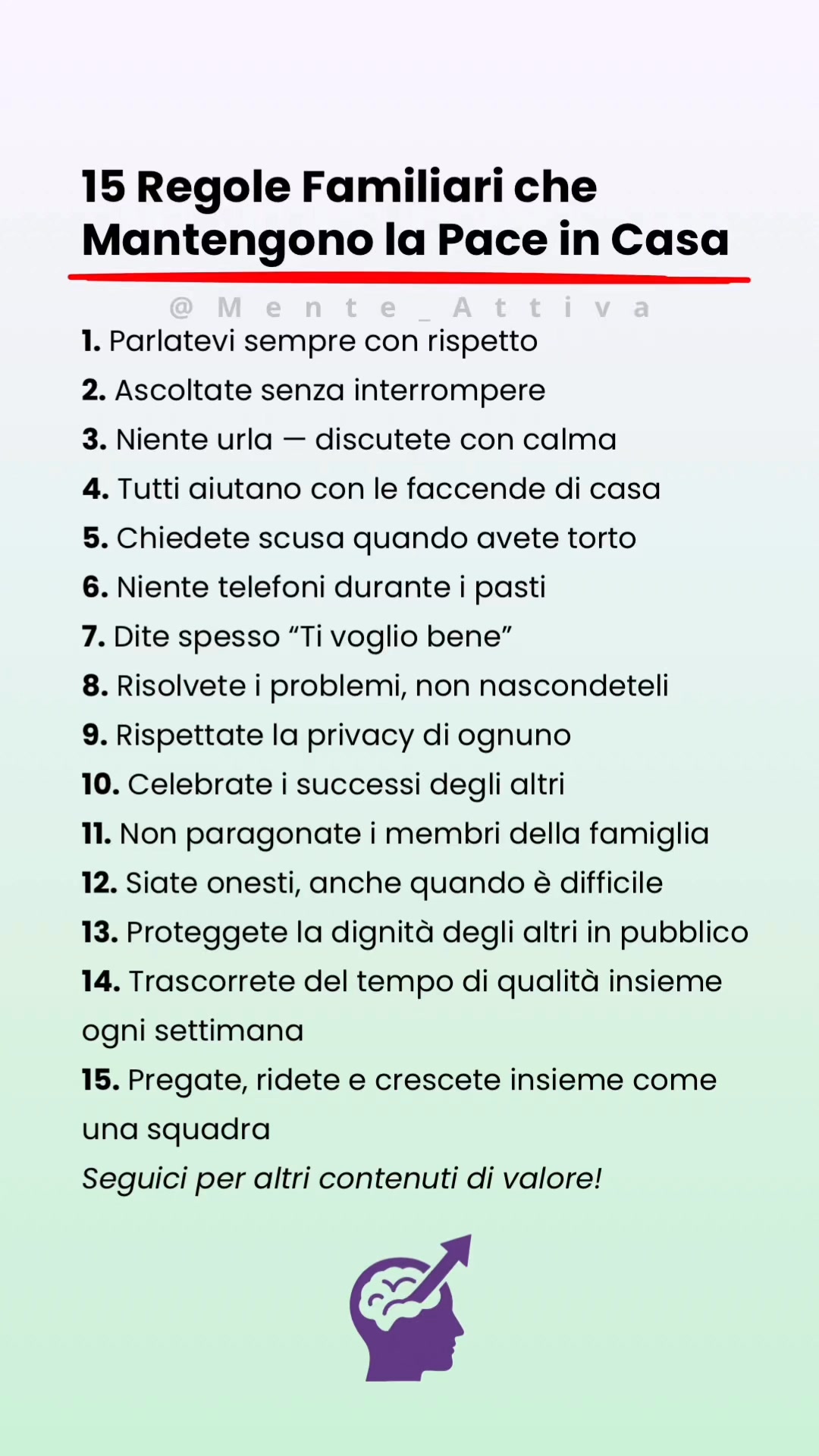 15 Regole familiari che mantengono la pace in casa 🏡 | Mente Attiva ...