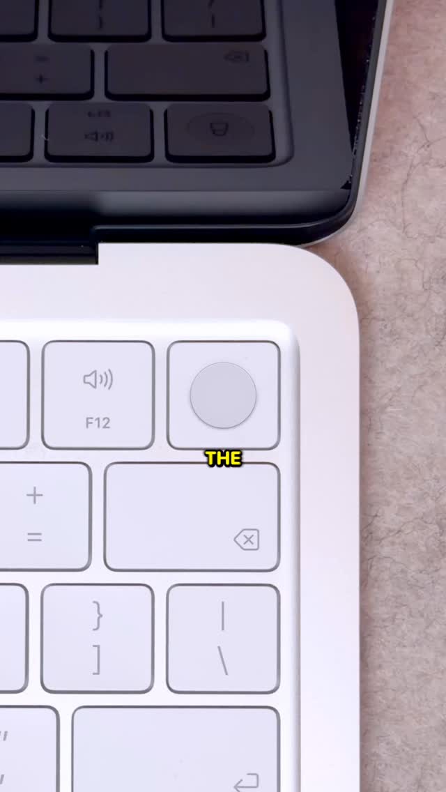 Only the 512GB MacBook Neo incorporates Touch ID; the base 256GB
