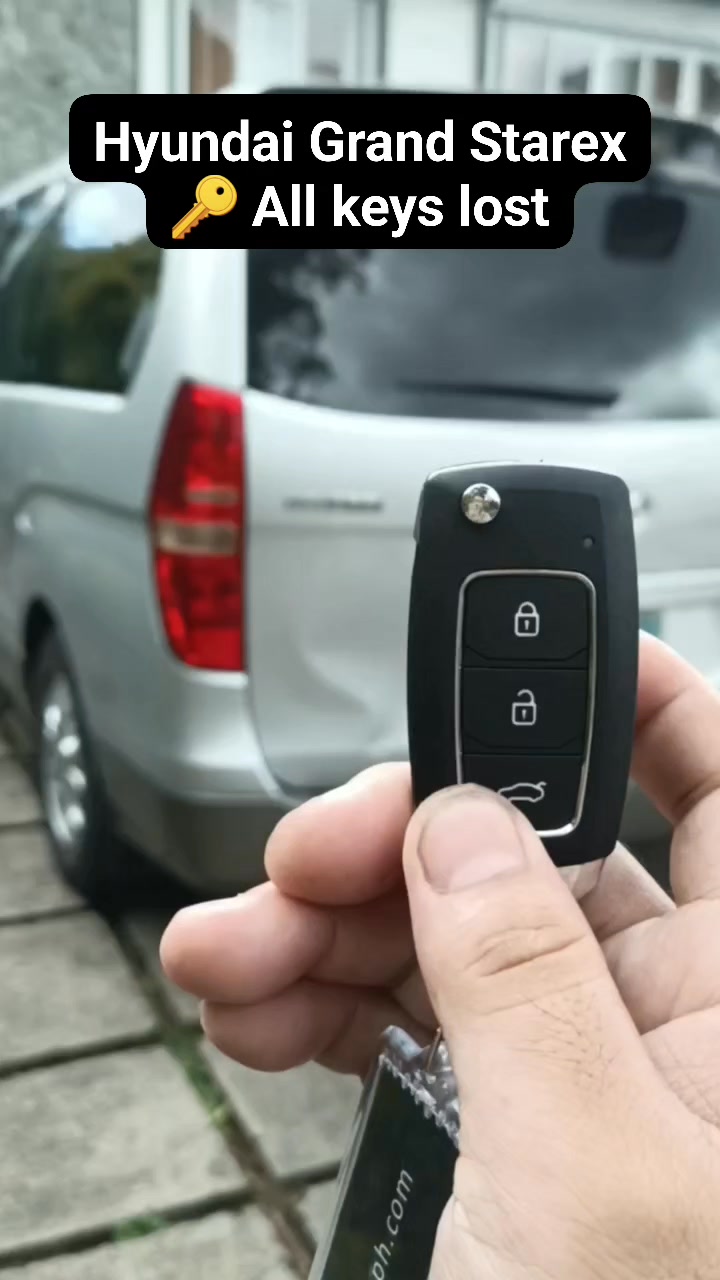 All keys lost - Hyundai Grand Starex 🔑 Computerized key fabrication 🔑 ...