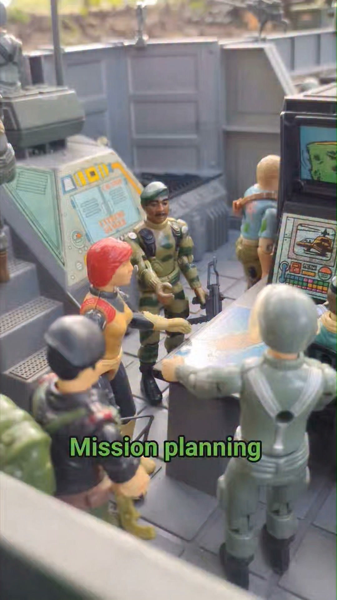 1987 G.I.JOE: A Real American Hero Mobile Command Center