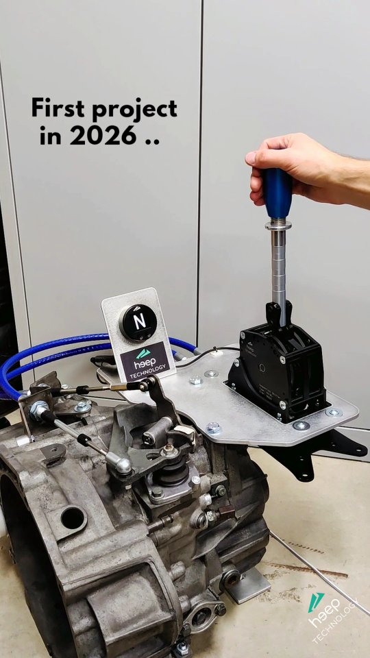2026 will be a year of exciting projects , One of the first is a VW Golf 3 Turbo with 02M gearbox and our Audi S3 8P Sequential Shifter That unique project will be realized by patoptimize - really