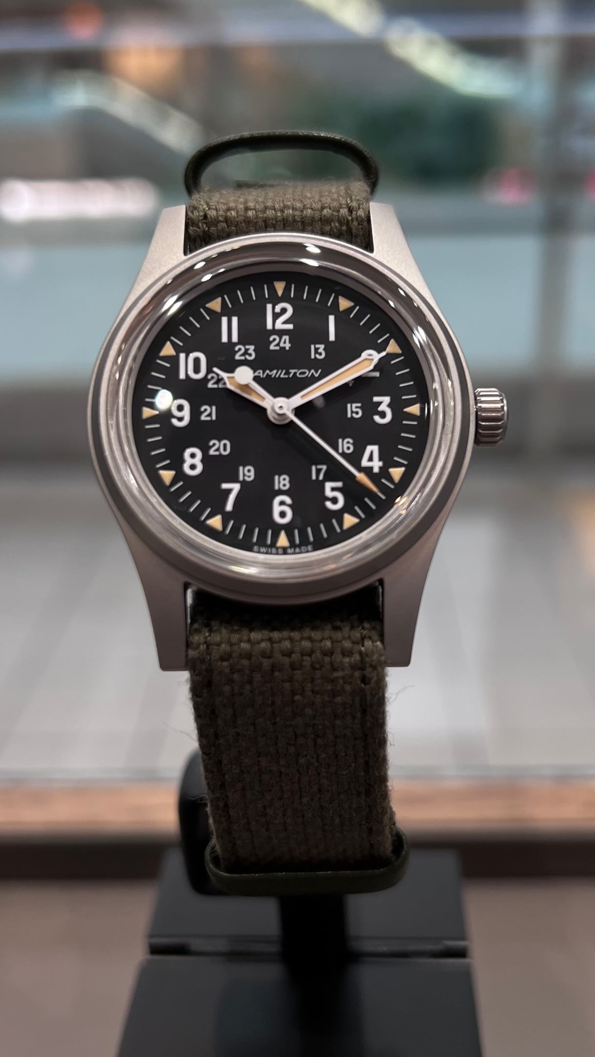 入荷速報】 🇺🇸🇨🇭ハミルトン PSR ゴールドPVD（限定） ようやく入荷