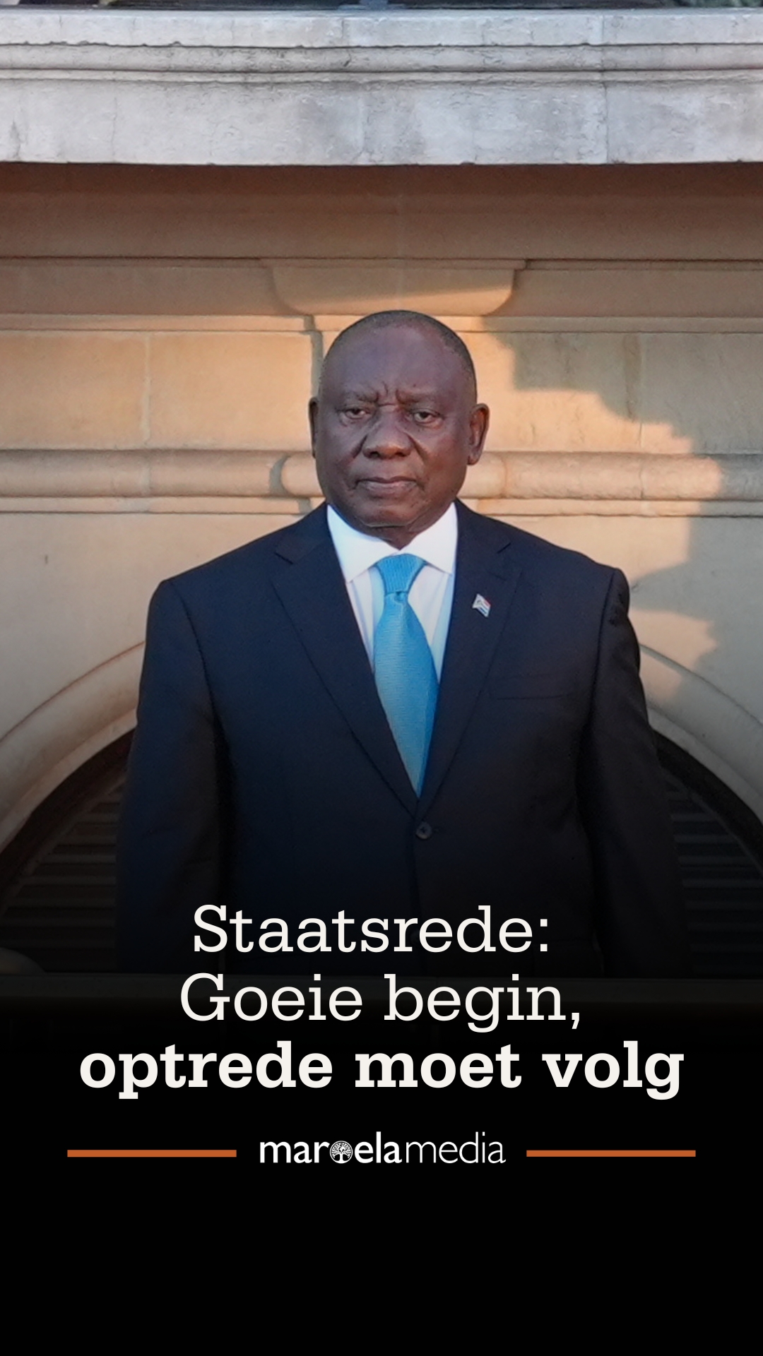 Staatsrede: Goeie begin, optrede moet volg. #MaroelaMedia #SONA2026 ...