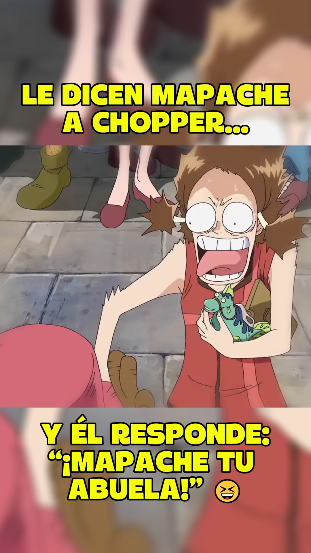 CHOPPER SE ENOJA cuando le DICEN MAPACHE en ONE PIECE | Teru ...