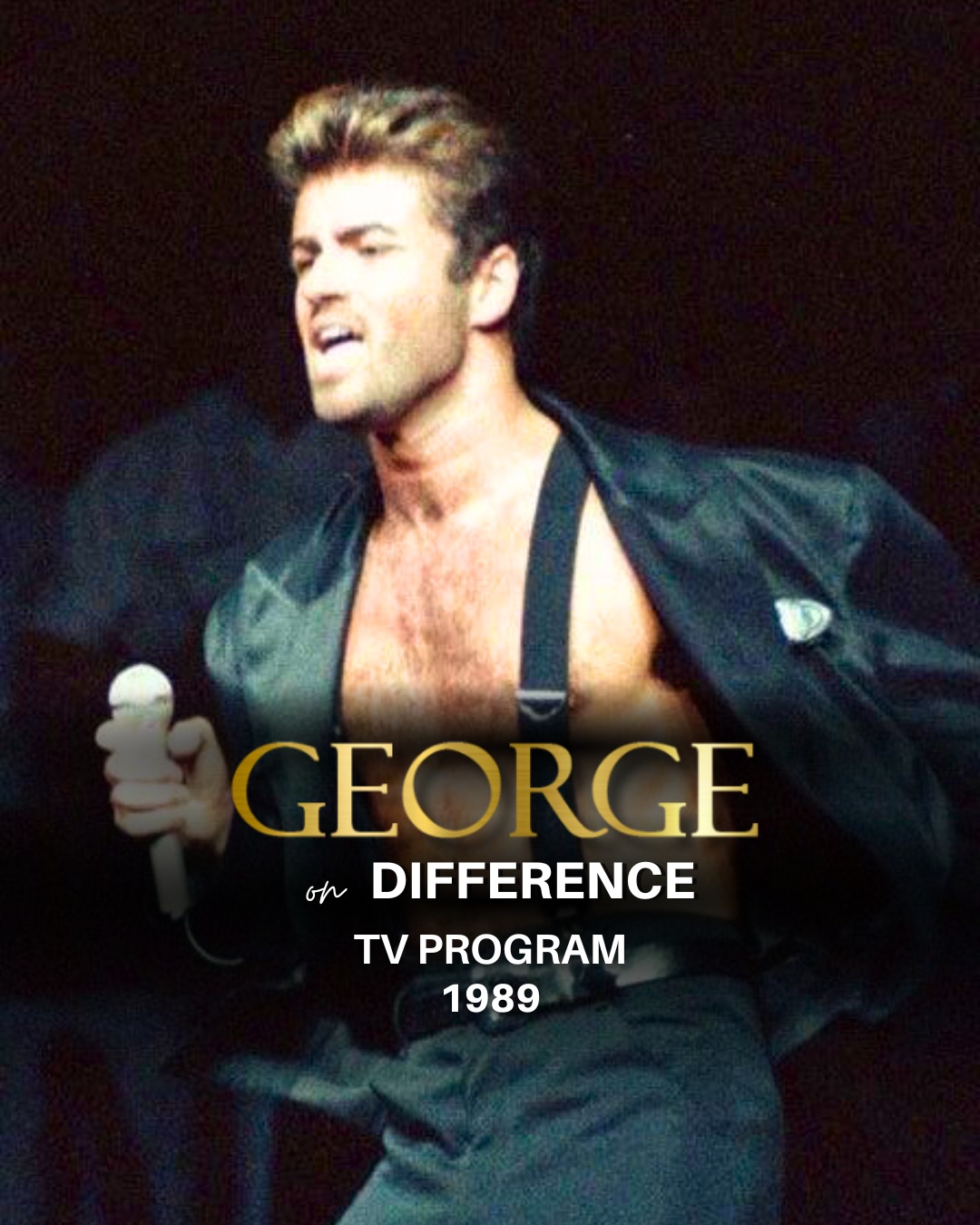𝐃𝐈𝐅𝐅𝐄𝐑𝐄𝐍𝐂𝐄 ☄️ George Michael is interviewed by Beatriz Pécker for the ...