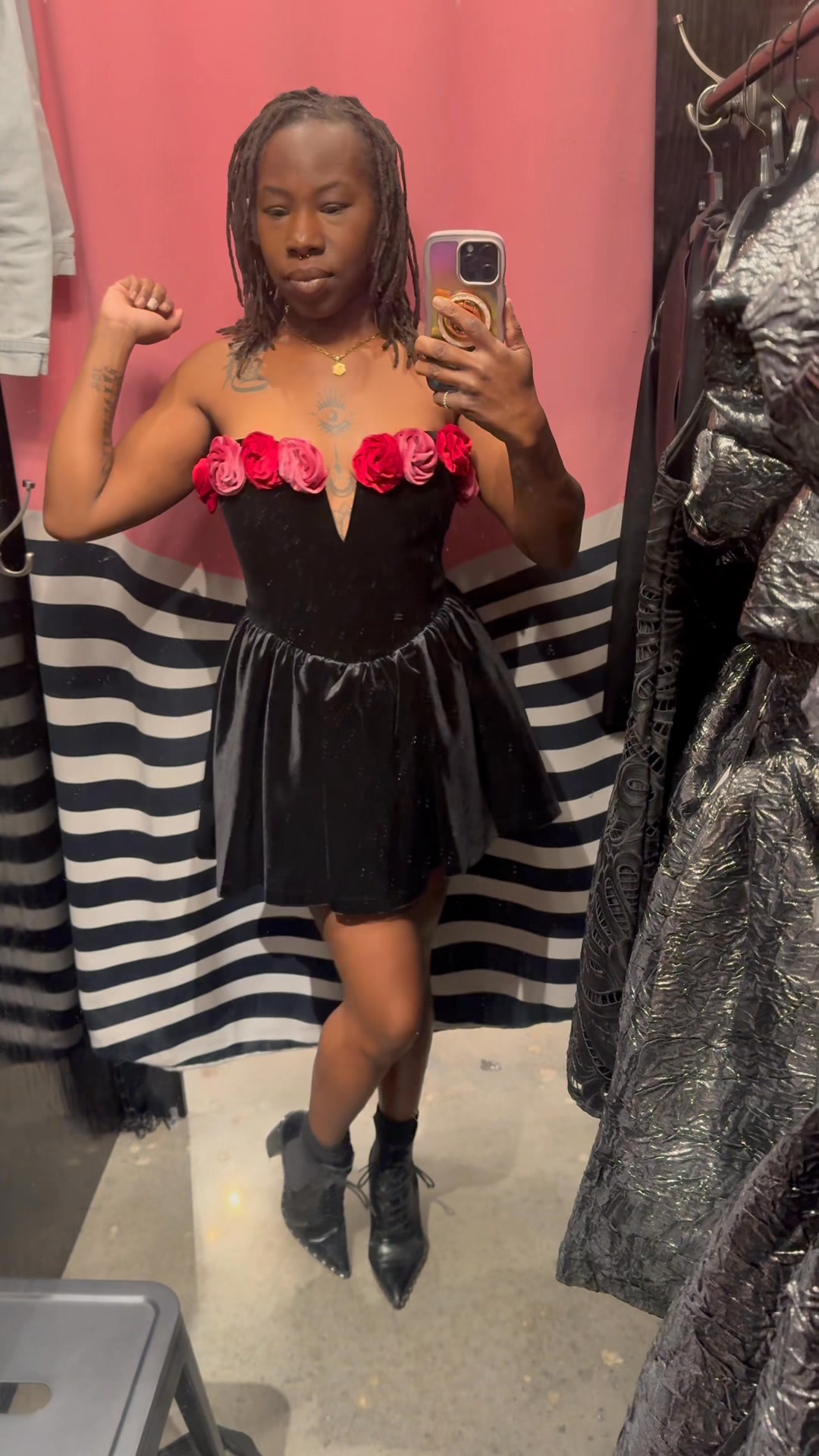 akira birthday dress is hands down my favorite clothing shop! #akirashop #birthdaydress #piscesseason #tryon #dressshopping #beautyandfashion #fashion #gooddeal #clearancerack #babydolldress | Britt RoamsEarth Formal dress