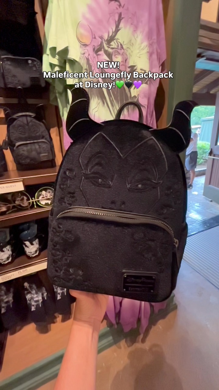 disney maleficent mini backpack - eight3five x loungefly exclusive DROP: (LE) along with the outlines of thorns Maleficent Loungefly Disney Sleeping Beauty