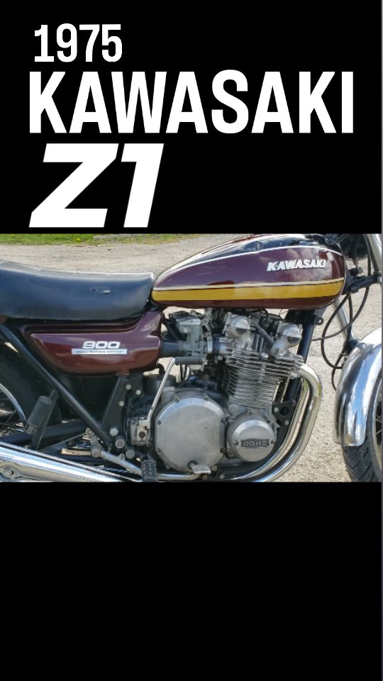 1979 KAWASAKI Z1 900 #kawasaki #z1 #classicmotorcycle #Motorcycle