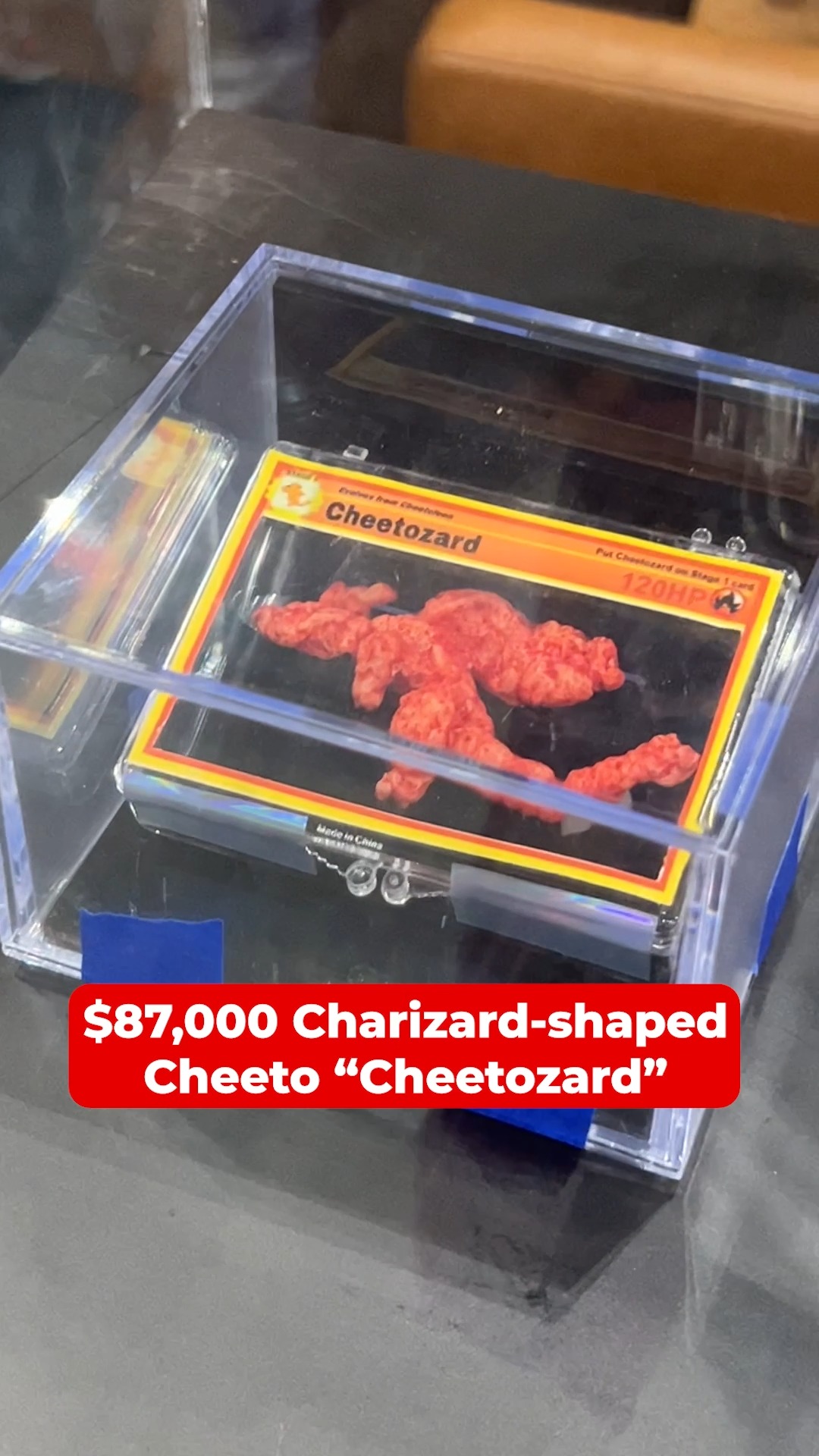 $87,000 Charizard-shaped Cheeto “Cheetozard” 🔥 Truly a remarkable find ...
