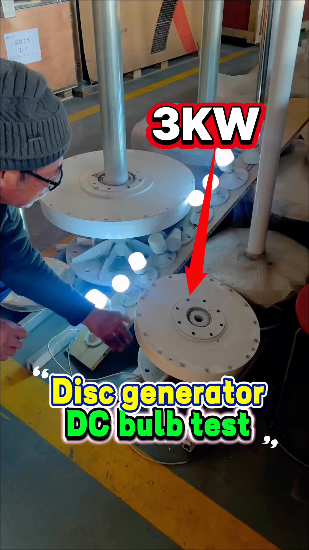 The disc generator employed in wind turbine systems is compact ...