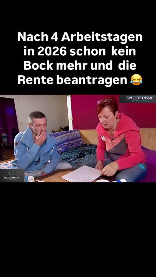 Neues Jahr, neues Glück #rente #memes #humor #comedy #spaß ...