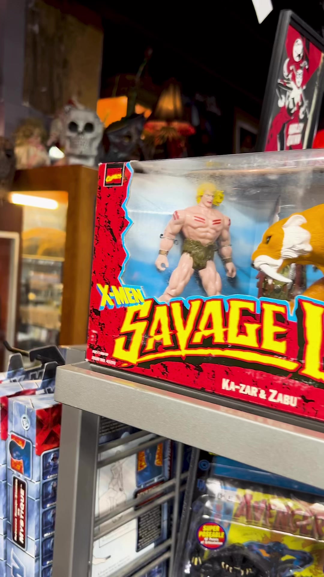 FREE SHIPPING on all orders over $50 1997 X-Men Savage Land Savage