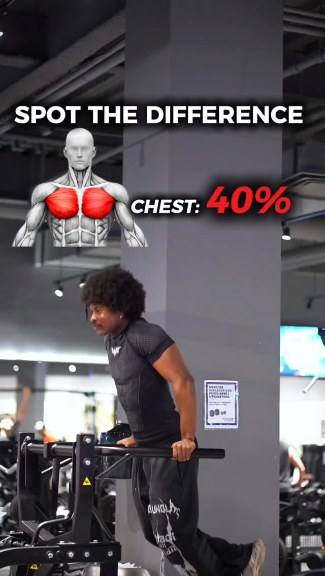 Chest dips workout form improves chest growth by increasing pec ...
