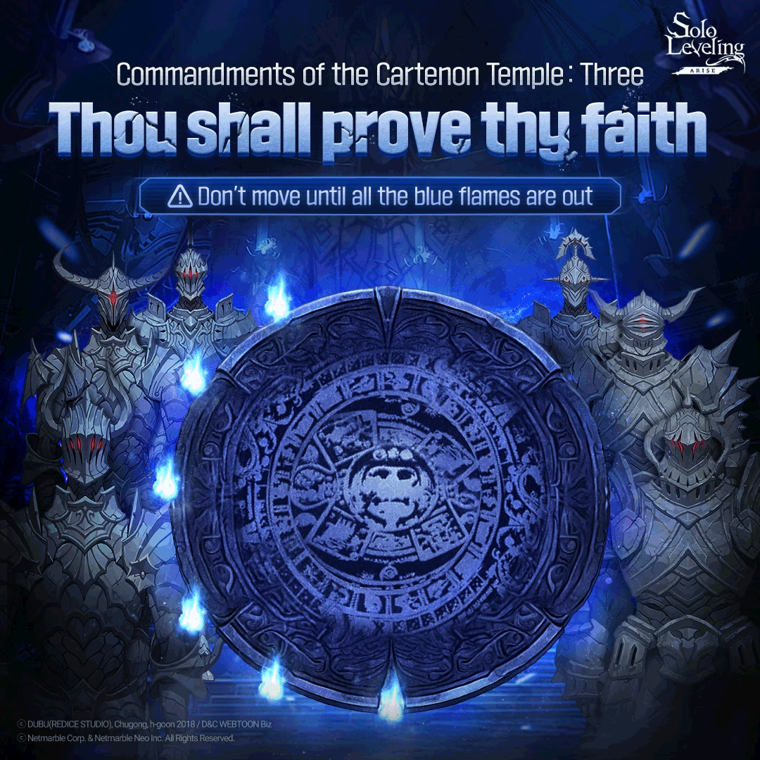 Discipline of the Cartenon: Part 3 'Prove your faith.' Encounter