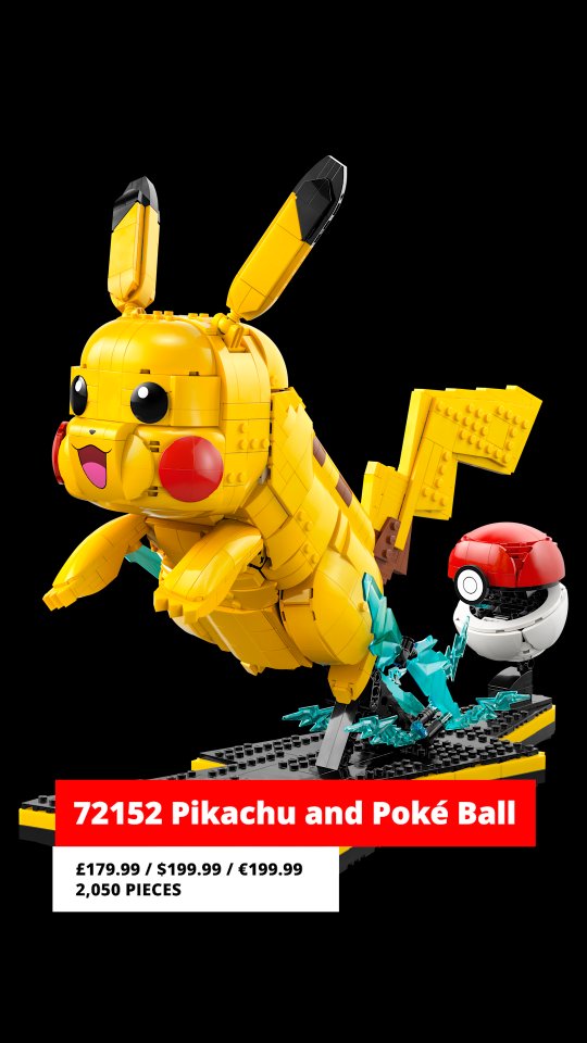 The first five LEGO Pokémon sets have been unveiled, including
