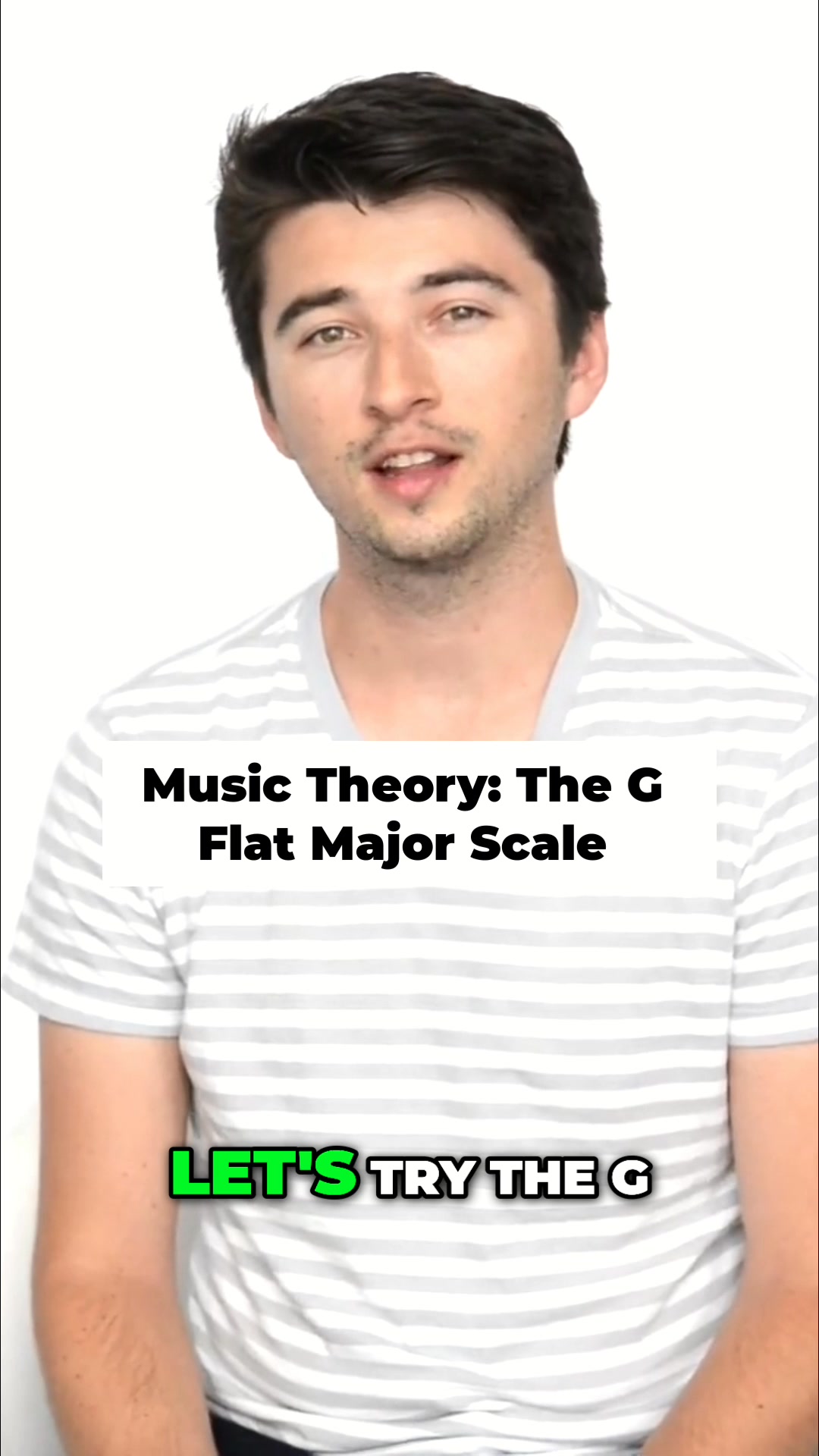 Learn the G flat major scale in a few easy steps. See how each note ...