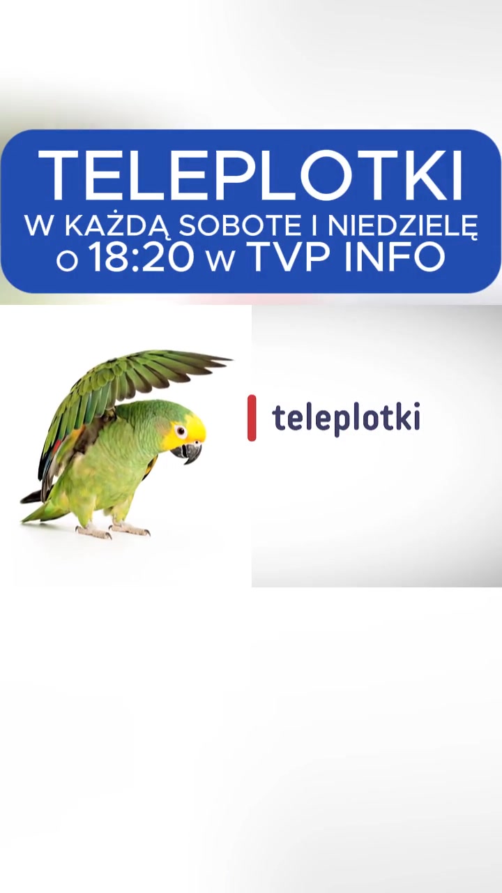 Dziś w TVP INFO o 18:20 miała miejsce premiera nowego programu ...