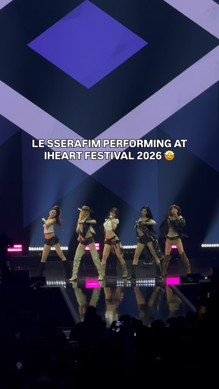 LE SSERAFIM at the iHeart Festival 🤩 iHeartRadio iHeartRadio