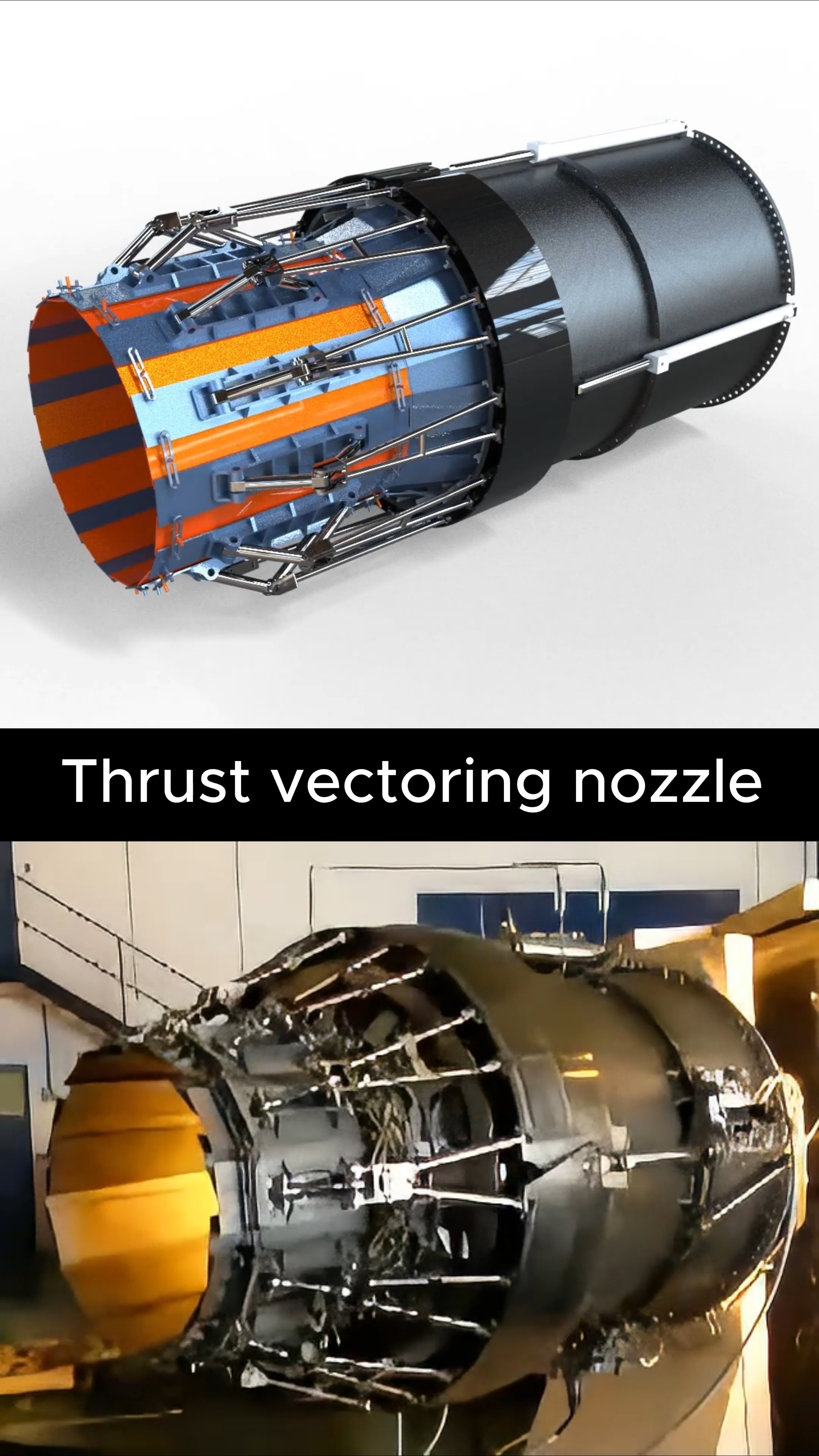 Thrust Vectoring Nozzle #manufacturing #3ddesign #productdesign # ...