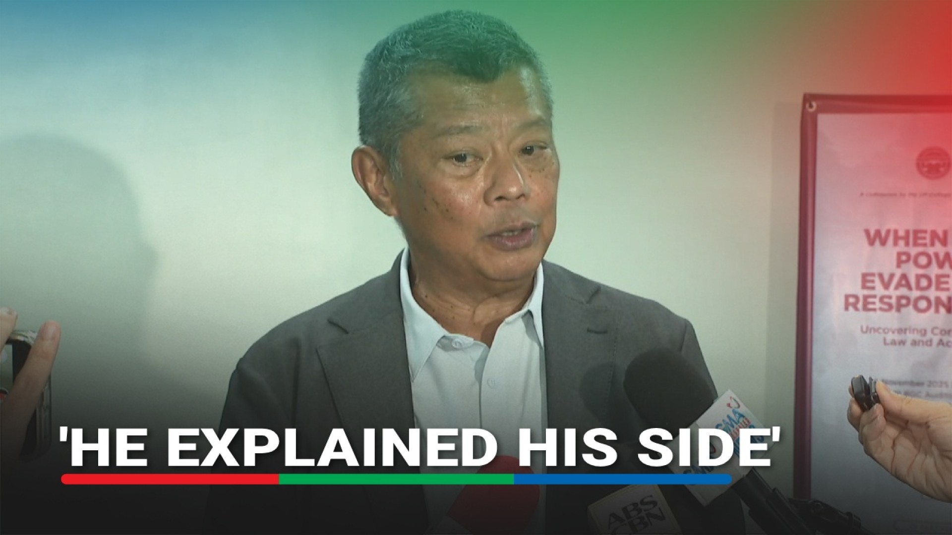 WATCH: Ombudsman Jesus Crispin Remulla said former speaker Martin ...