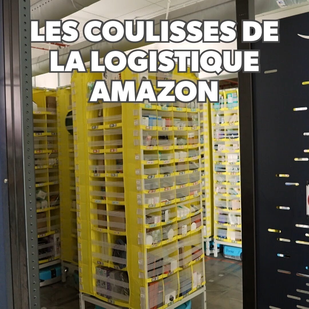 📦🔄 Derrière chaque colis Amazon, une logistique puissante et ...
