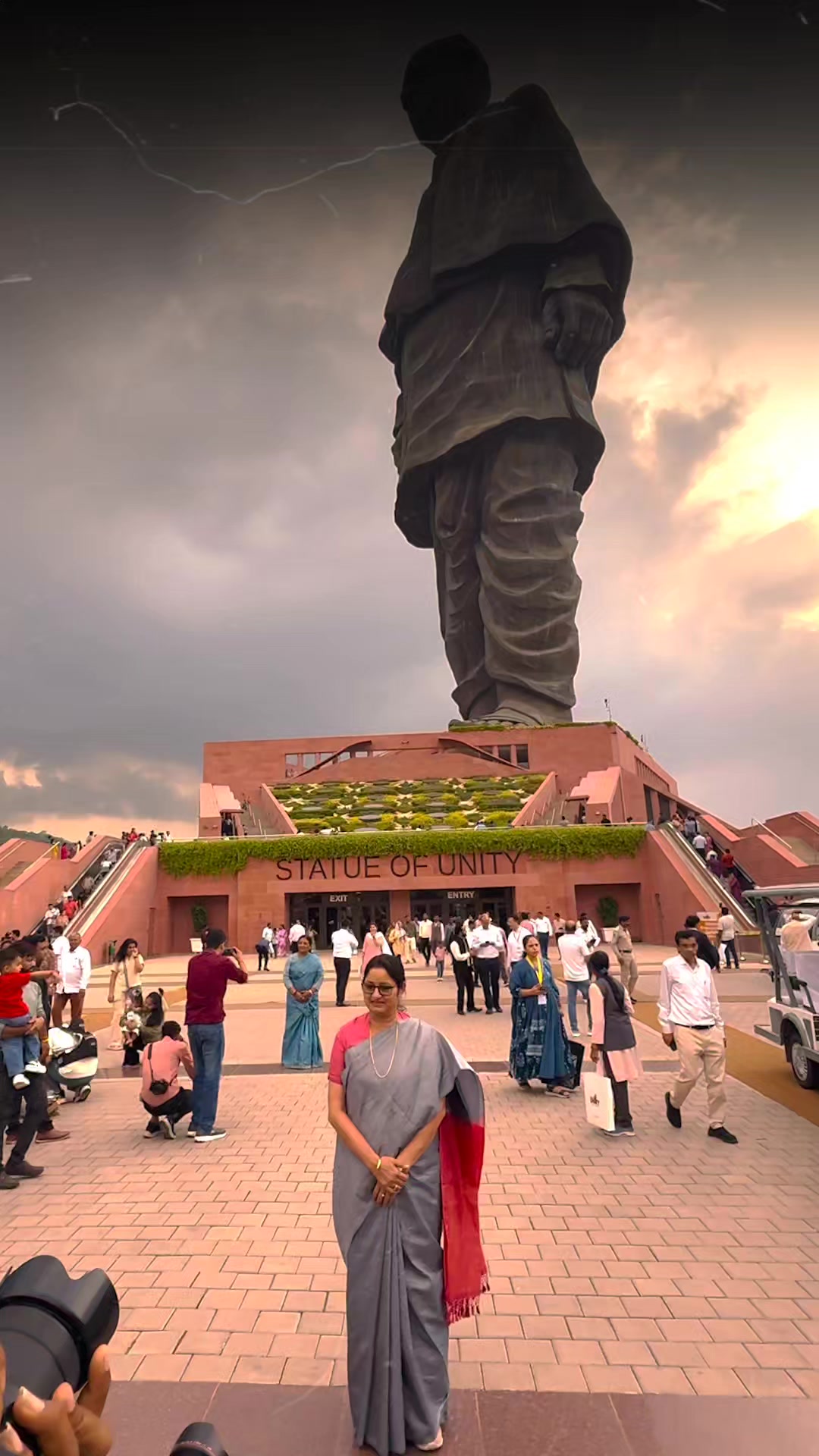 Visited the iconic Statue of Unity — a towering tribute to the Iron Man ...