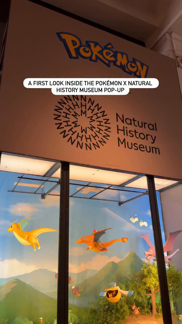 Everything You Can Find At The Pokemon x Natural History Museum