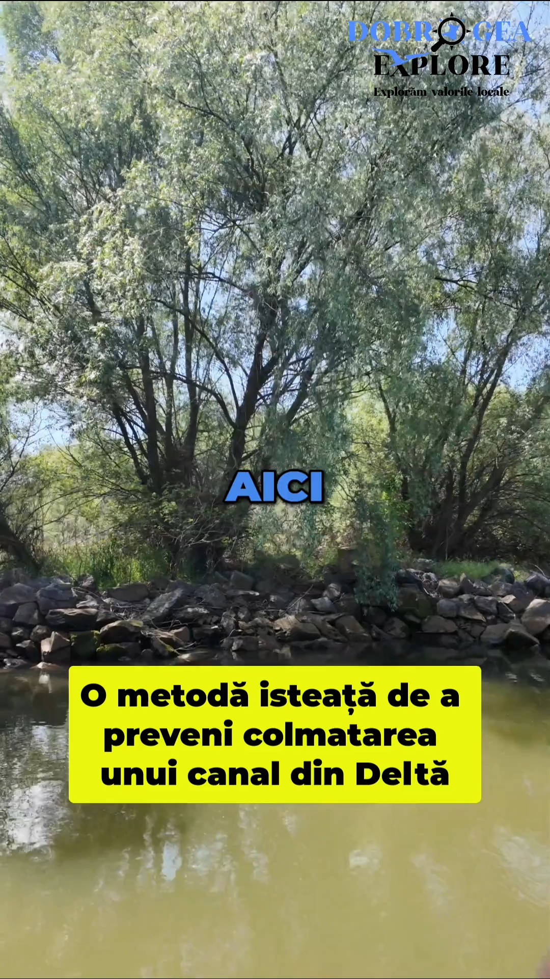 🚤 O metodă de a preveni colmatarea unui canal din Deltă 🧭 Cu Silviu ...
