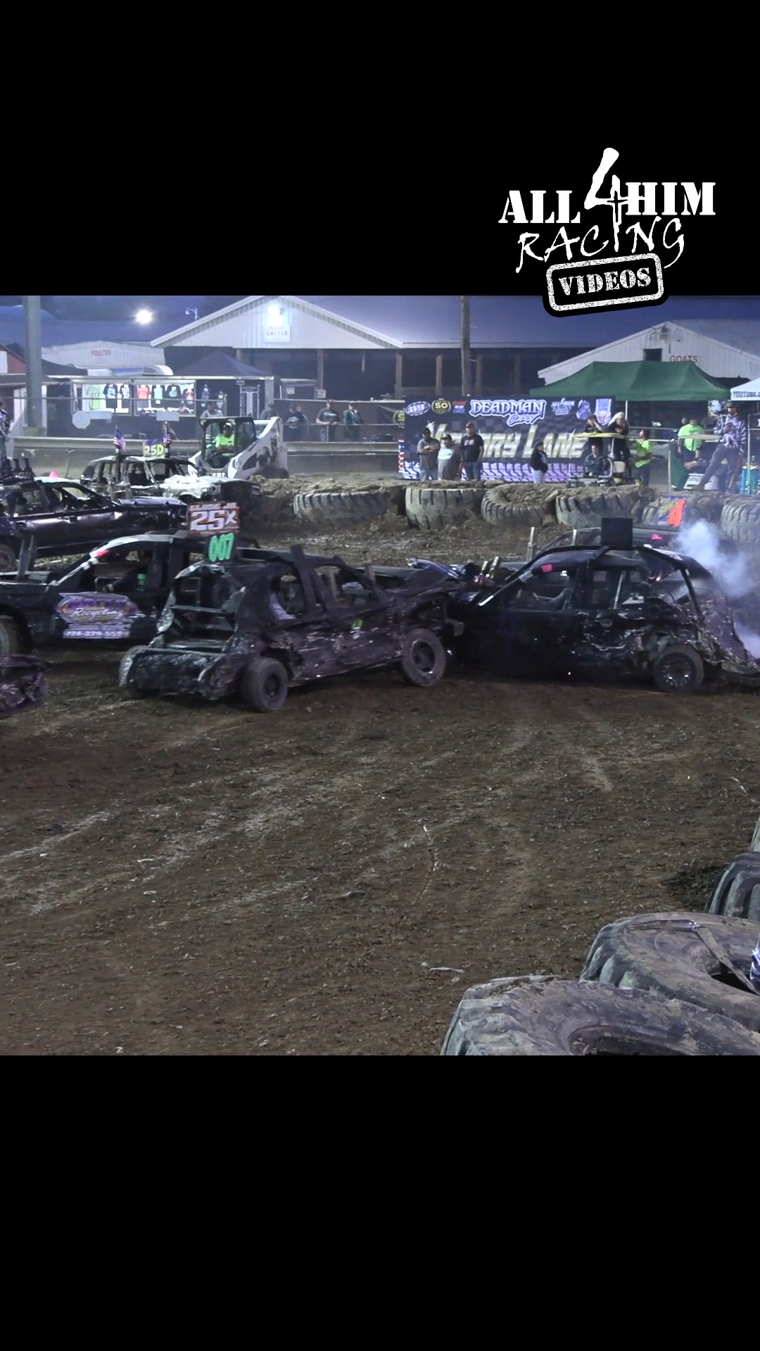 Clip from “Demolition Derby HARD HITS 2024” #derby #demolitionderby # ...