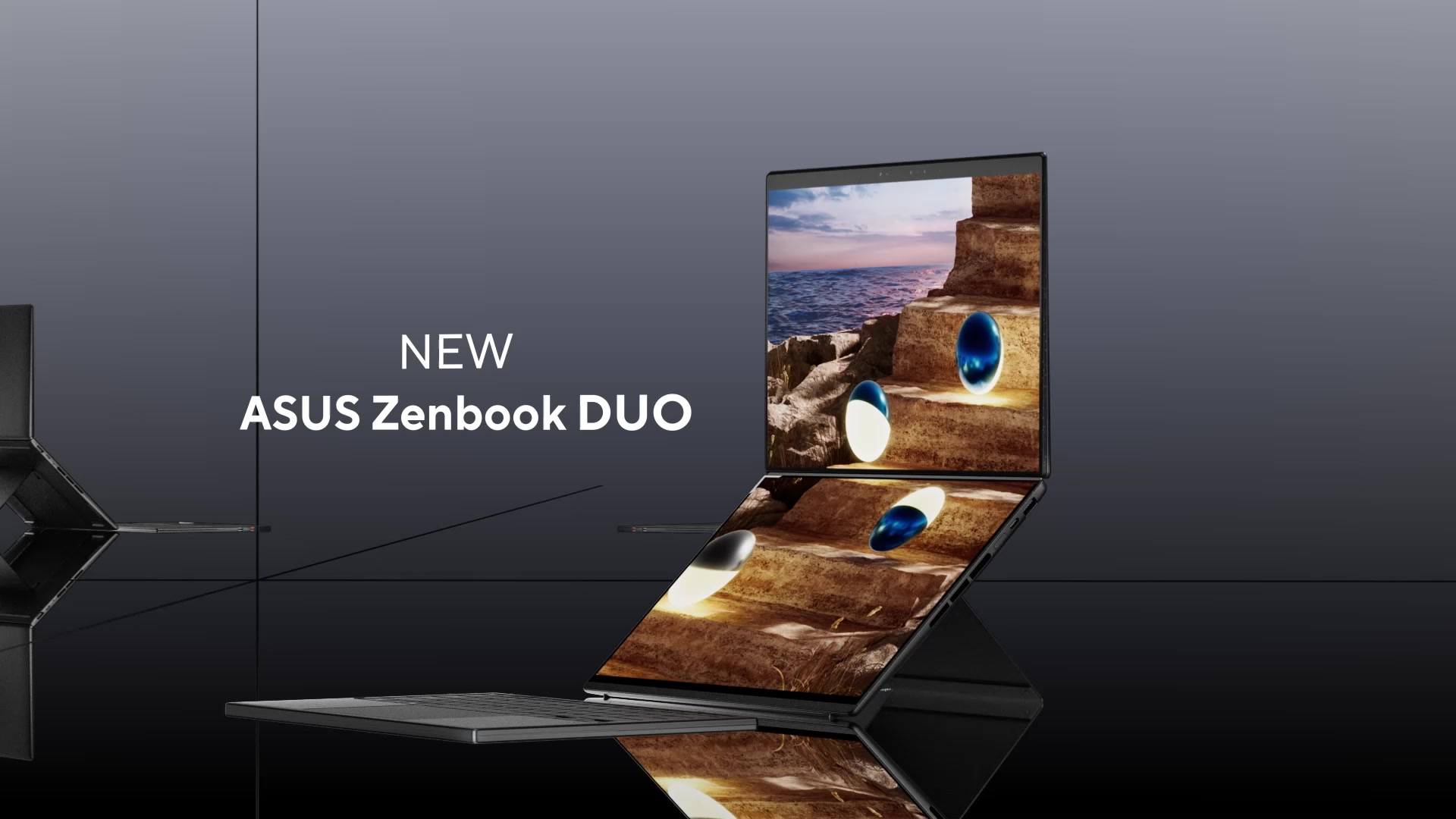 Your entire desktop, now in a portable laptop. ASUS #Zenbook DUO ...