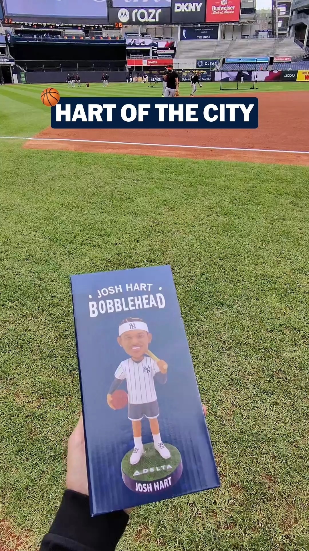 What was the coolest promo item you got at a ballgame this year
