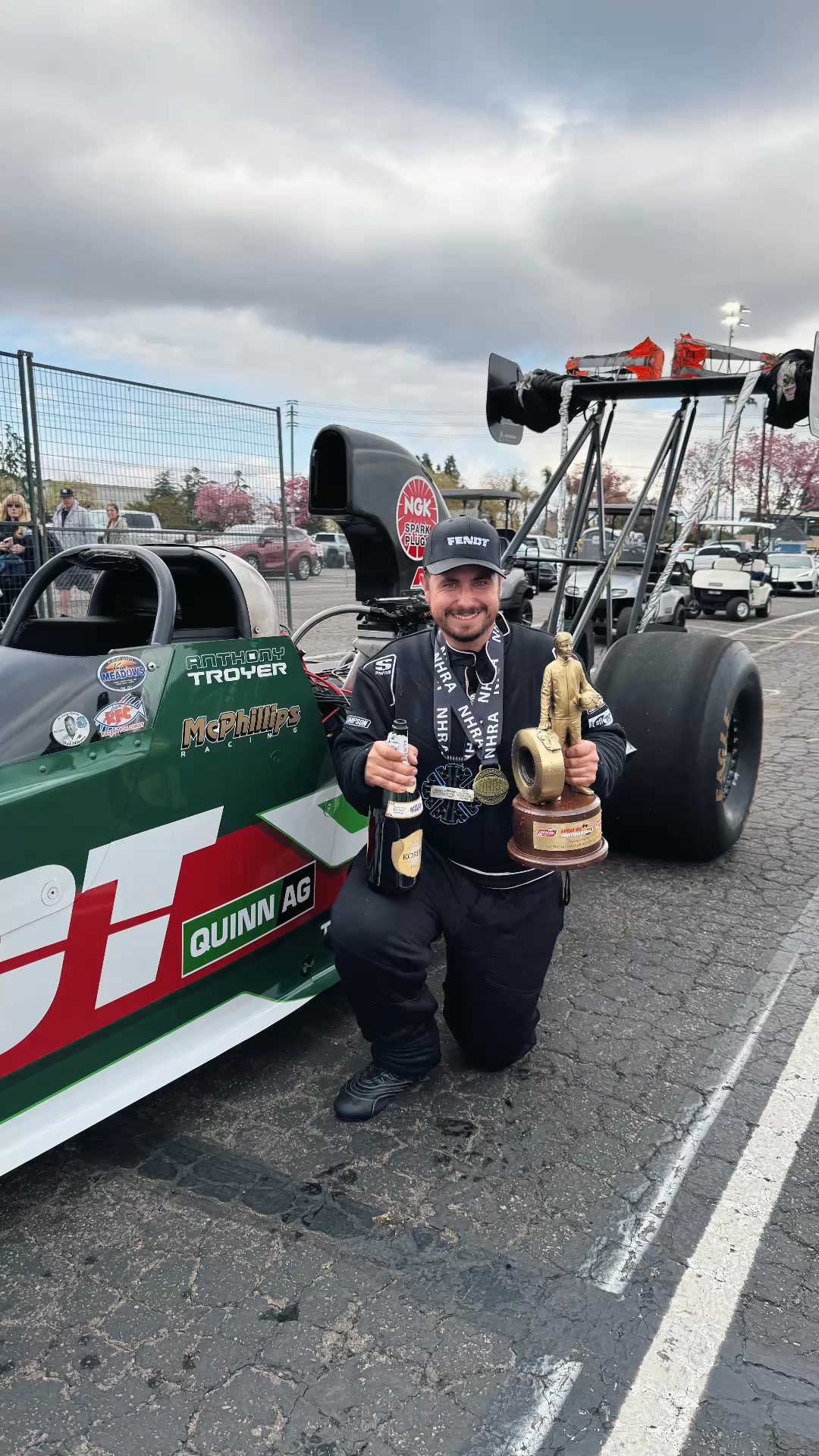 Fendt farmer and @nhra racer, Anthony Troyer, is the 2025 ...