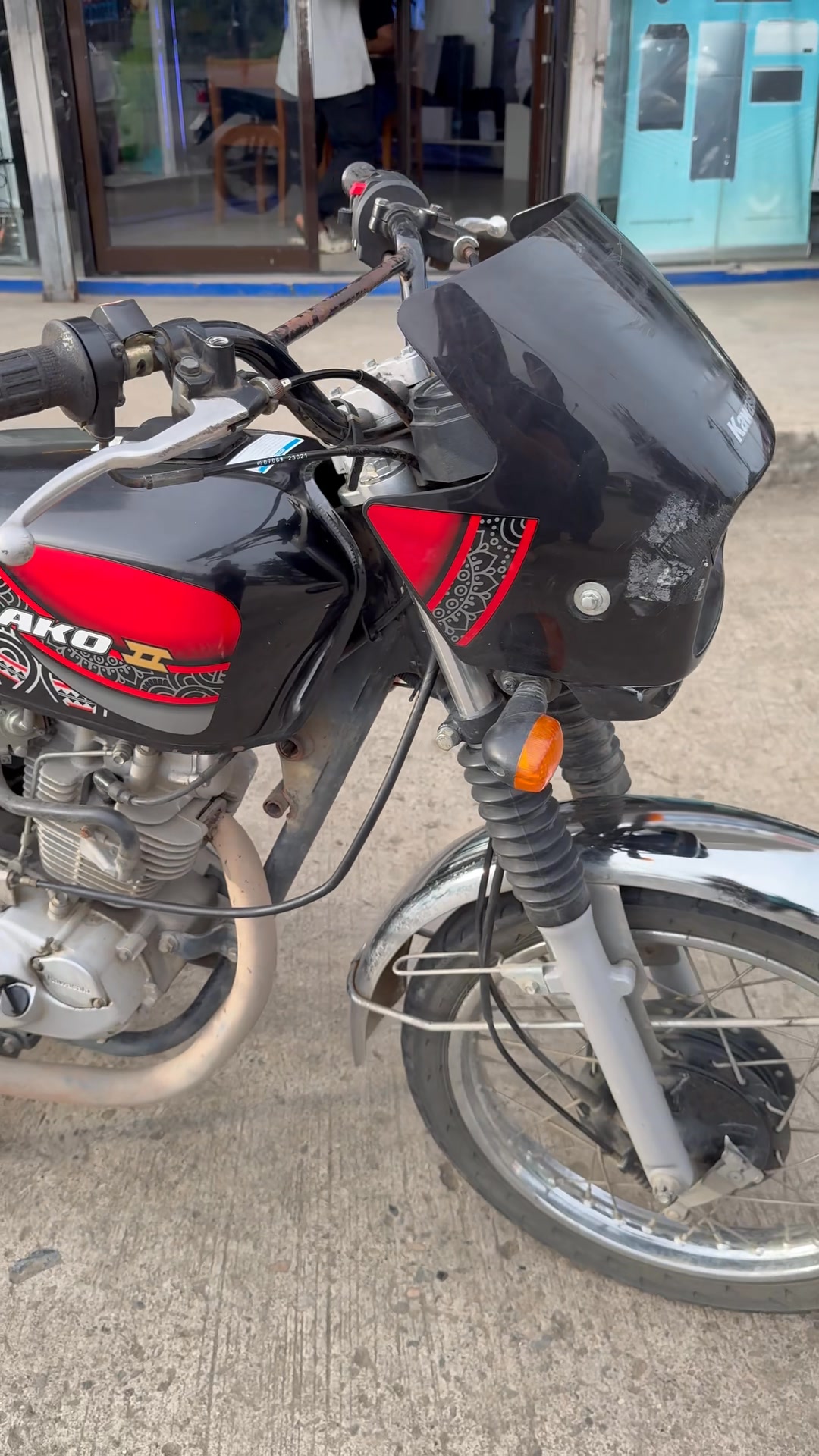 REPO / CLASS B KAWASAKI BARAKO175 Color: Red Downpayment- 5,175