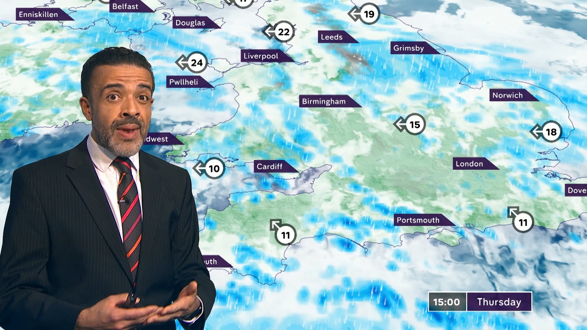 More rain is on the way for many. Liam Dutton has the latest weather ...