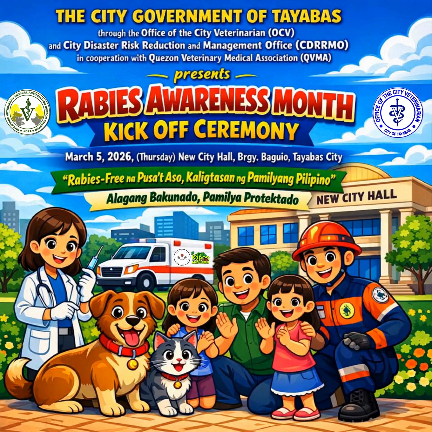 𝗧𝗛𝗘 𝗖𝗜𝗧𝗬 𝗚𝗢𝗩𝗘𝗥𝗡𝗠𝗘𝗡𝗧 𝗢𝗙 𝗧𝗔𝗬𝗔𝗕𝗔𝗦 Sama-sama tayong makilahok sa Kick Off ...