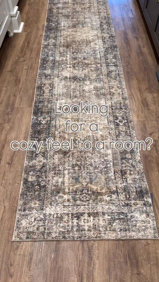 Same room, one change. This rug changed everything. It’s soft, plush ...