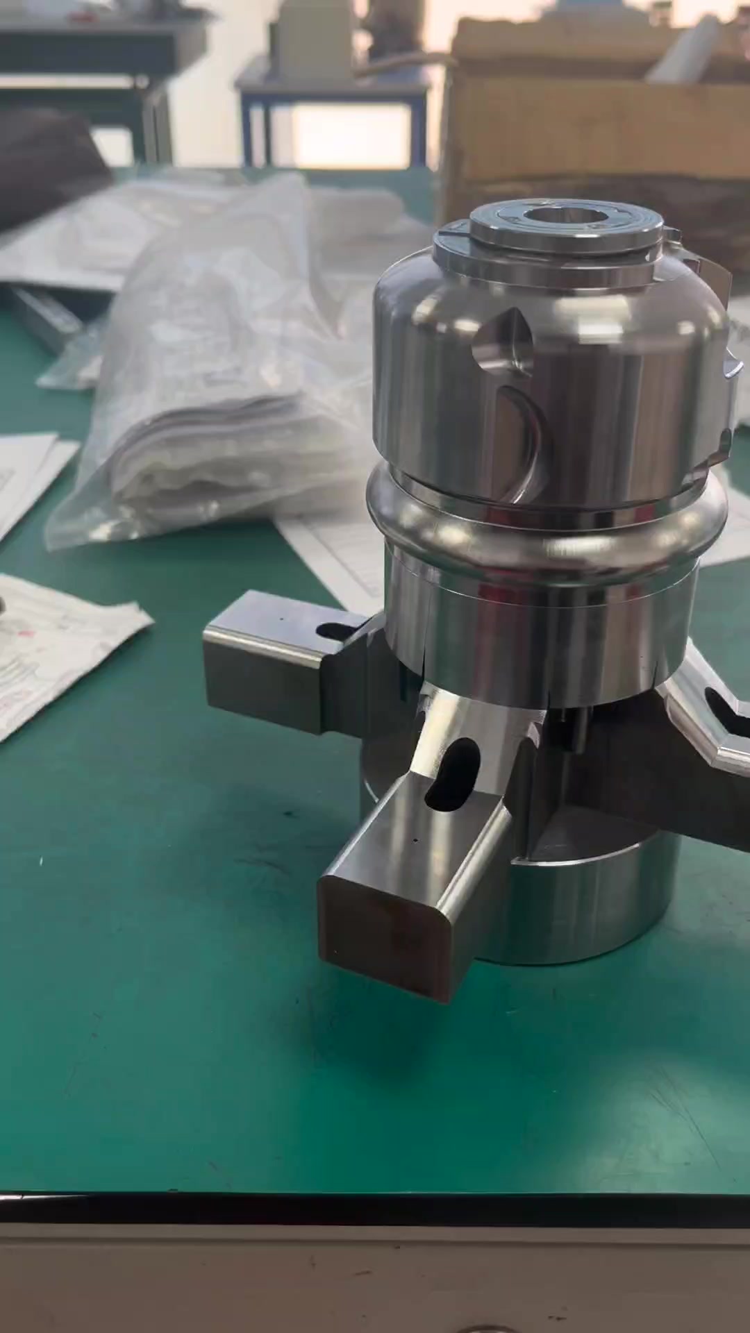 A collapsible core mold is designed to form internal undercuts and ...