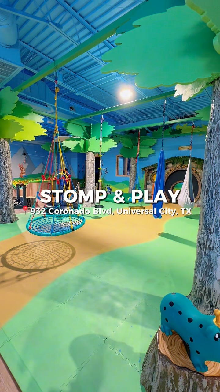 ✨ Stomp & Play in Universal City is now OPEN! 🎉 🎈 Open Play