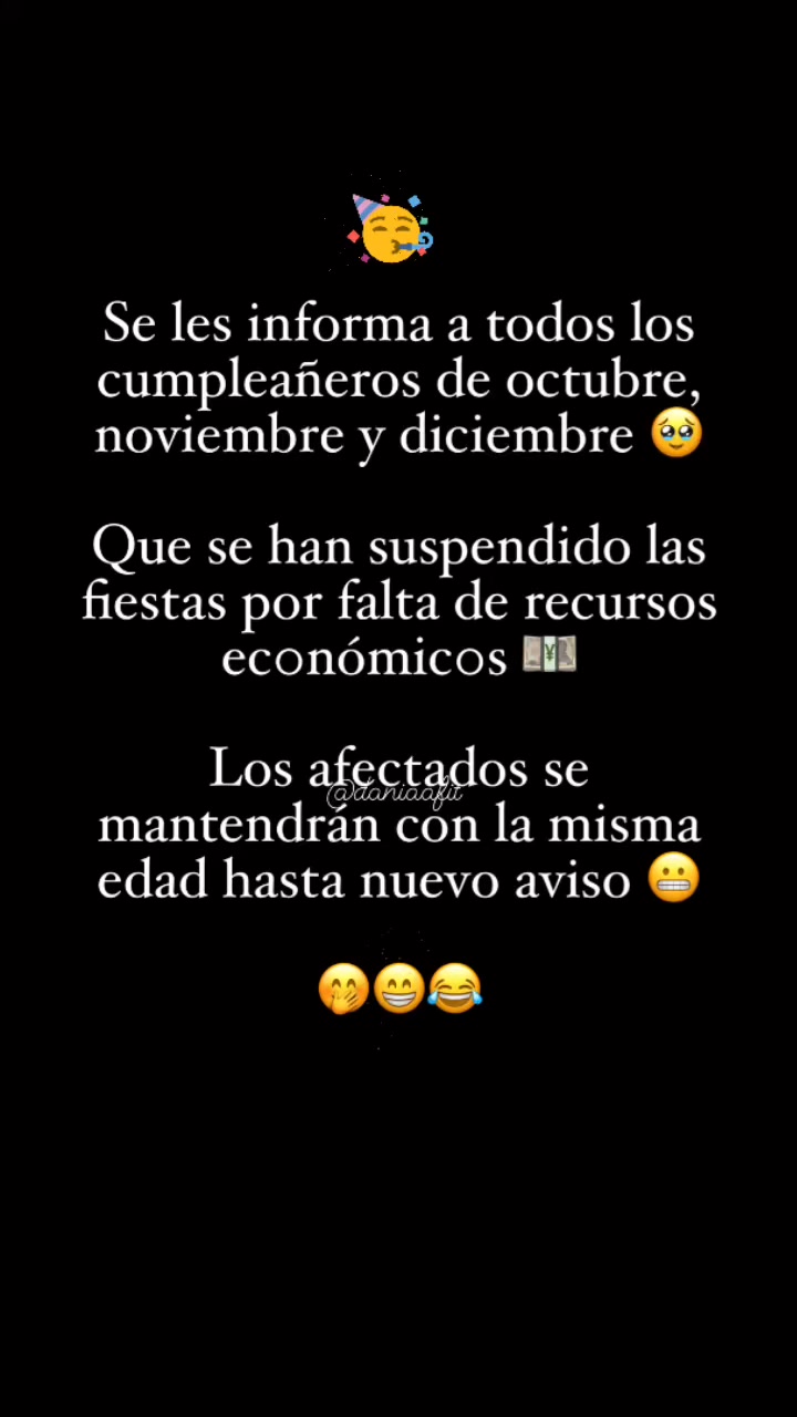 Se les informa a los cumpleañeros 🤪 #frases #humor #sarcasmo #daniaafit ...