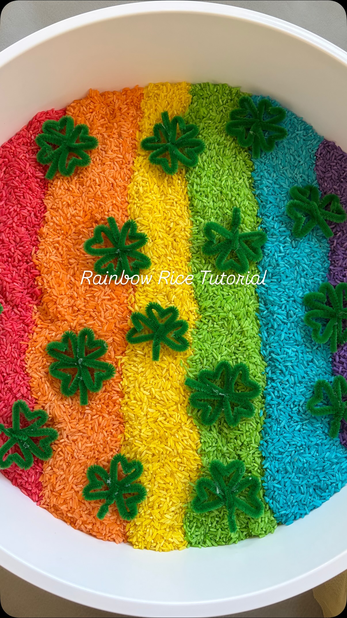 Colored rice is so easy to make, but I thought I would show you guys ...