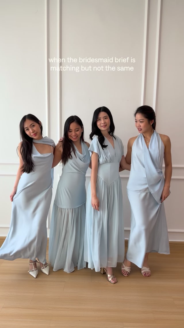 bridesmaid dresses malaysia When understood the assignment. Shop most popular color: Blue Aura💙 #linkinbio | Love, Bonito Petal and Pup Women's Shirt Size:L-Tall bridesmaid malay wedding realigned_prce09April24