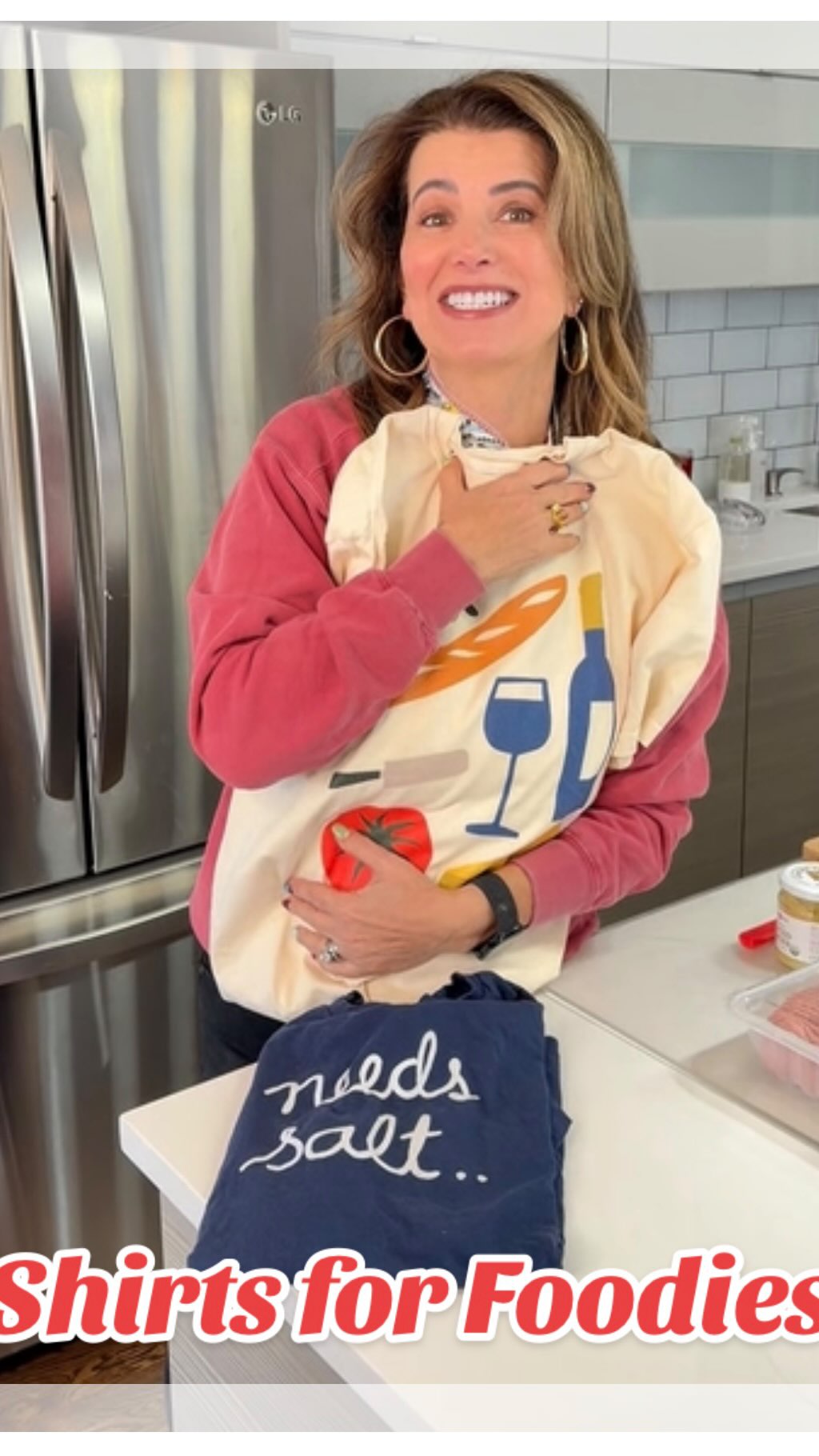 I found the cutest food themed t-shirts and sweatshirts from