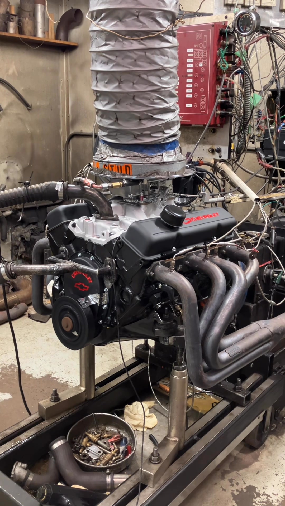 The 350 Chevy did better than I thought. 342 hp and 385 trq. 9.5 ...