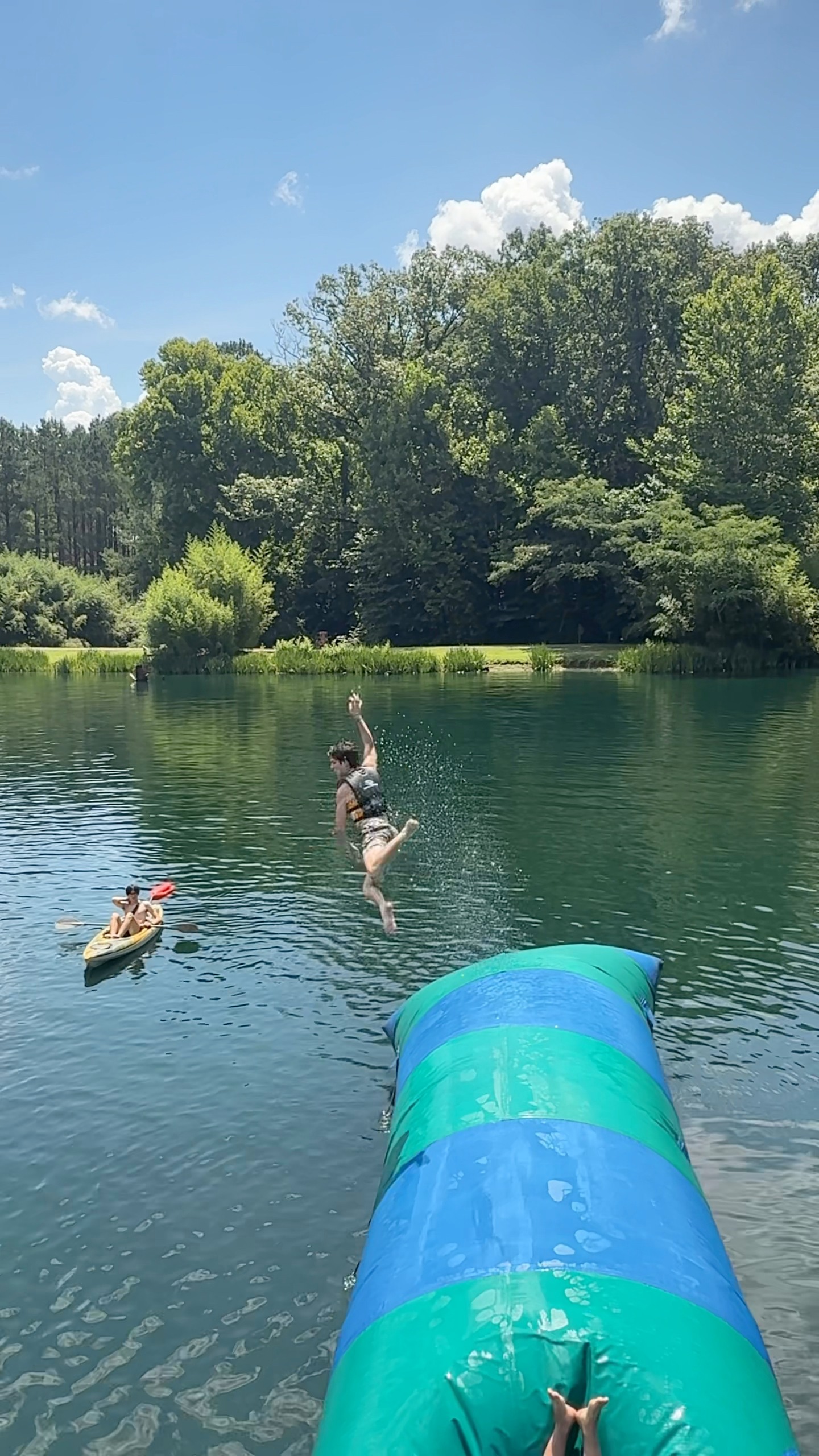 A couple of days until Tom's Swimming Hole is full of campers