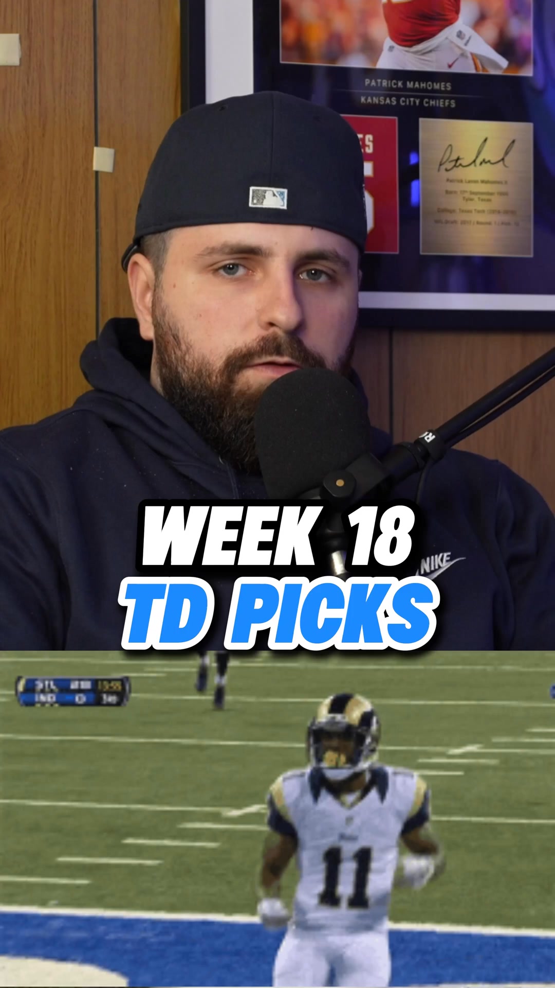 Week 18 Touchdown Picks🔥🏈 | BallGame Podcast | Facebook