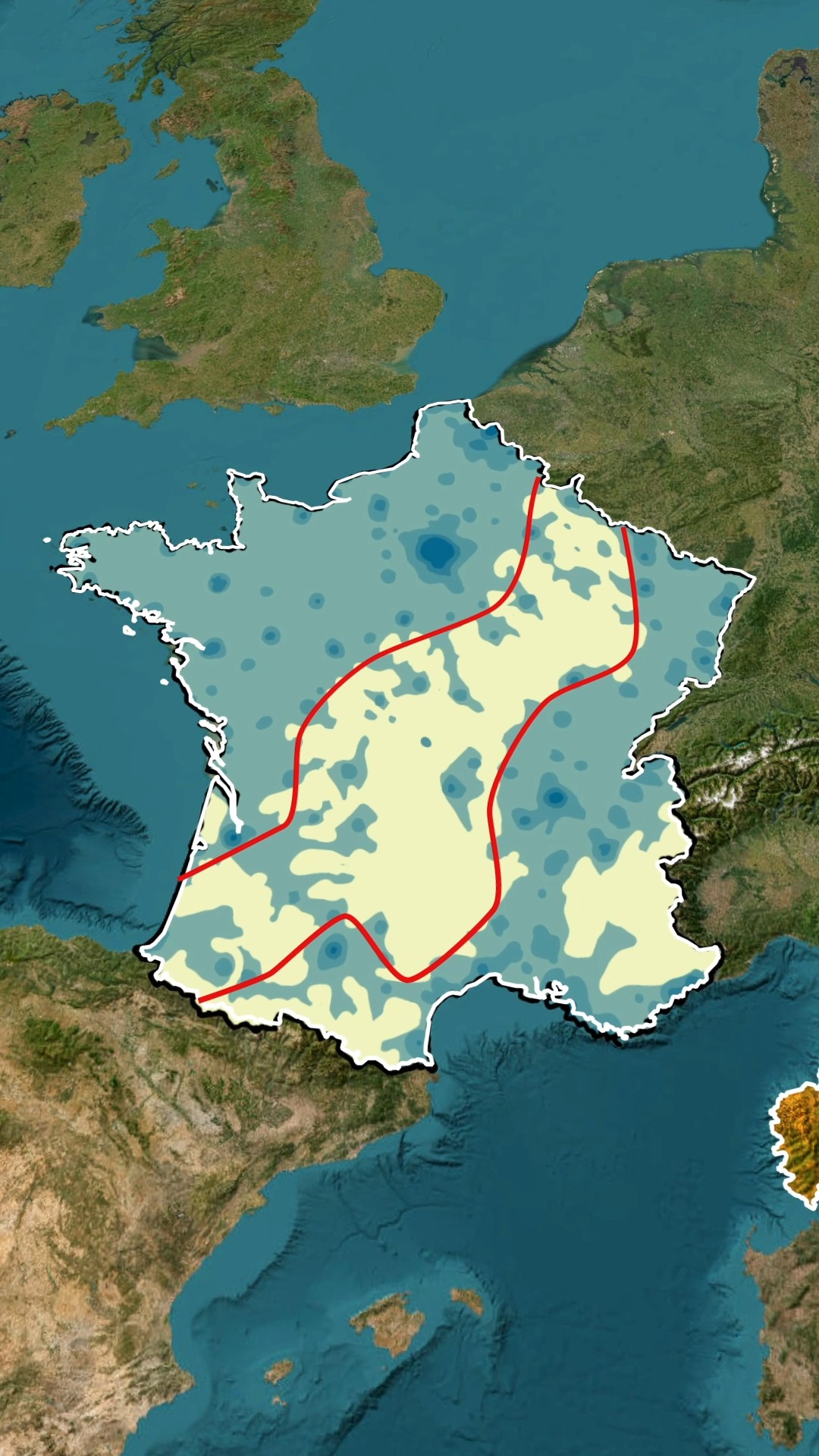 France’s Empty Diagonal: Why One-Third... - Geographic Enigma | Facebook